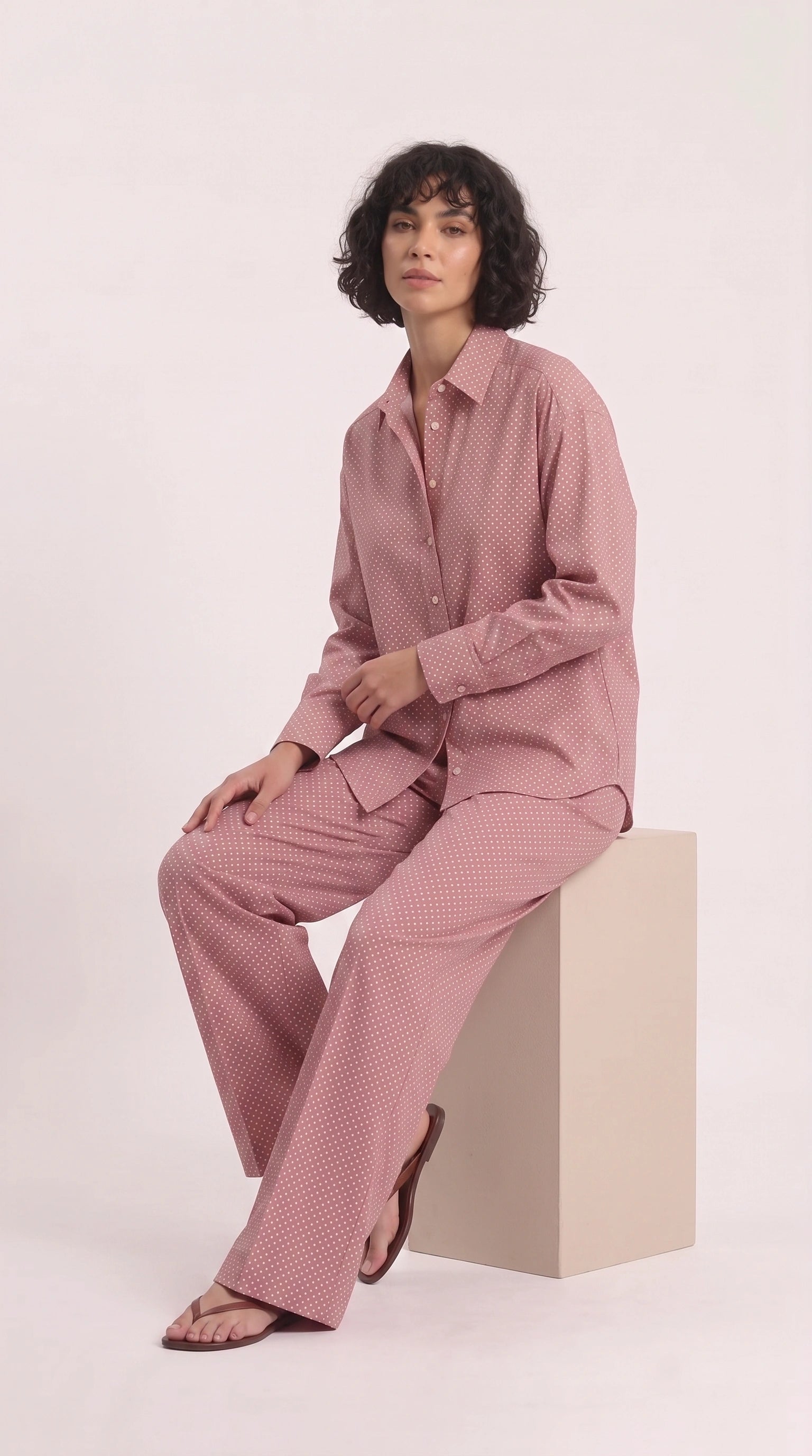 Oversized Textured Co-Ord Set