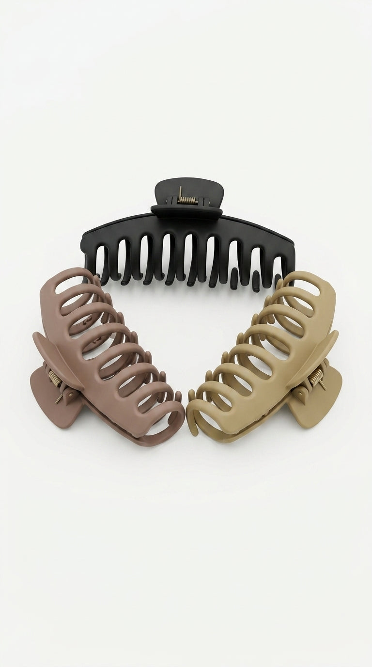 PACK OF 3 Hair Claw