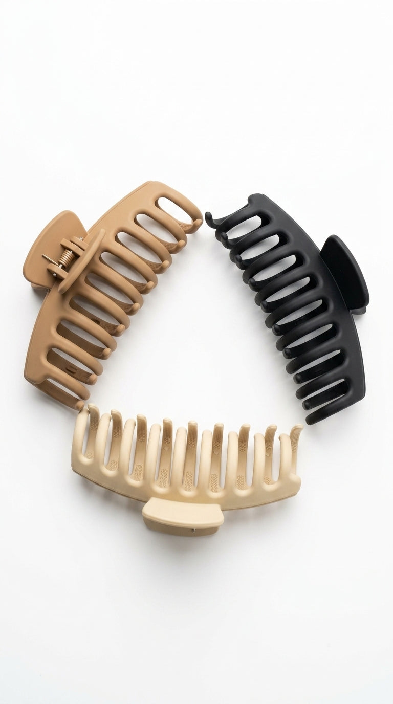 PACK OF 3 Hair Claw