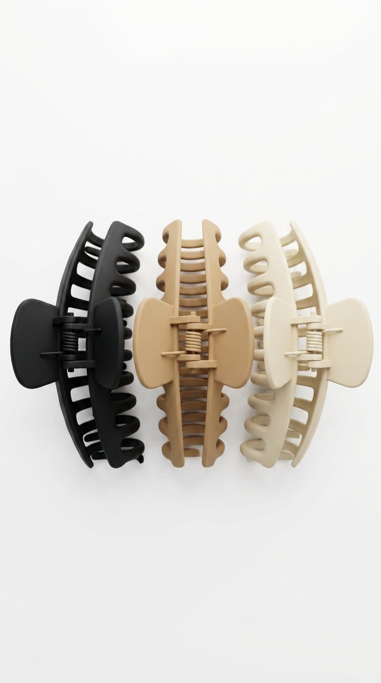 PACK OF 3 Hair Claw