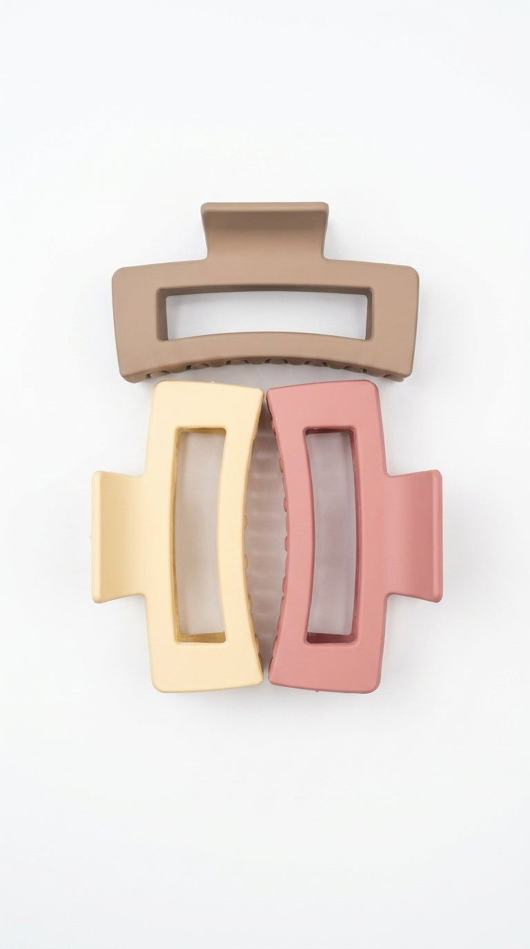 PACK OF 3 Hair Claw