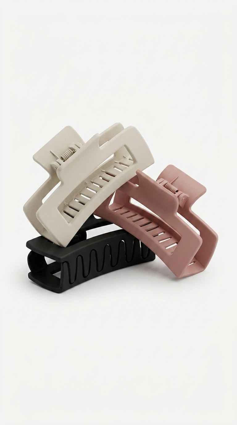 PACK OF 3 Hair Claw