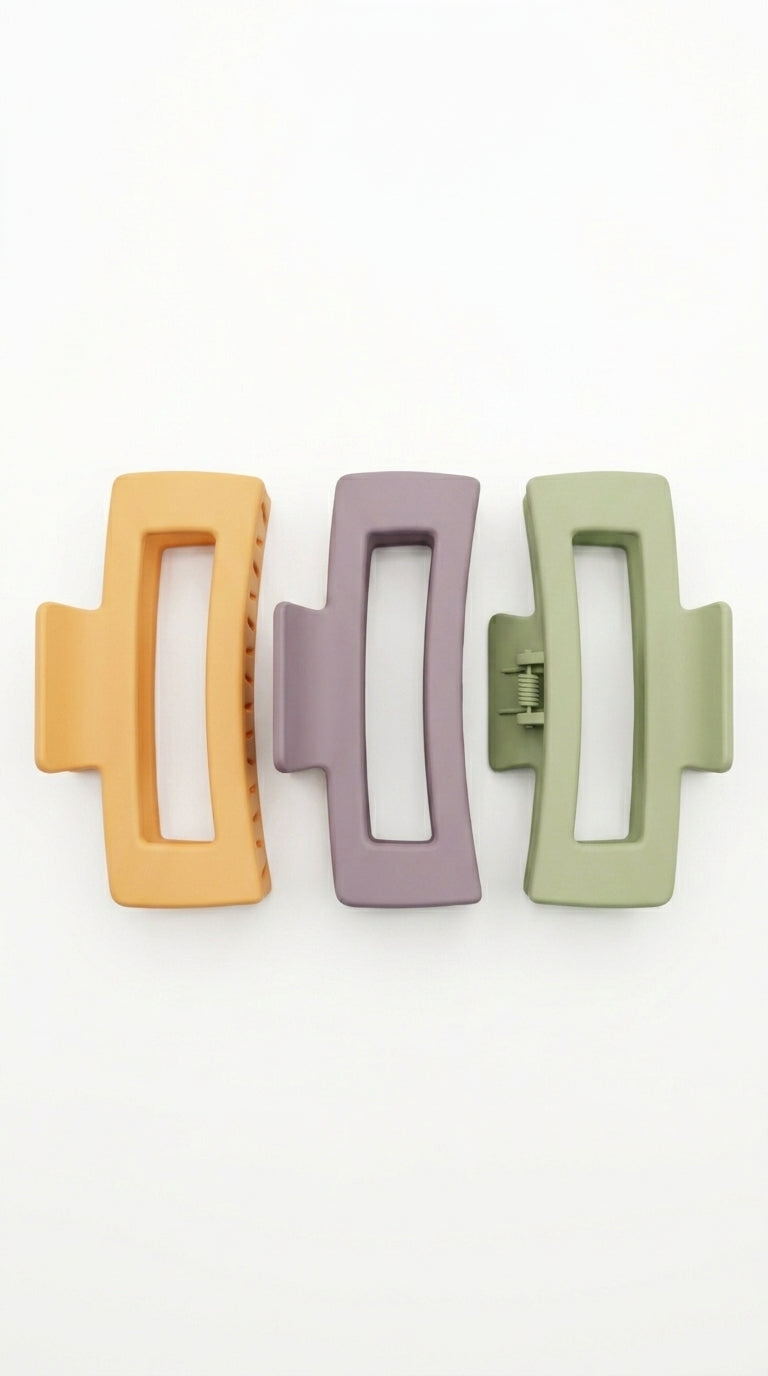 PACK OF 3 Hair Claw