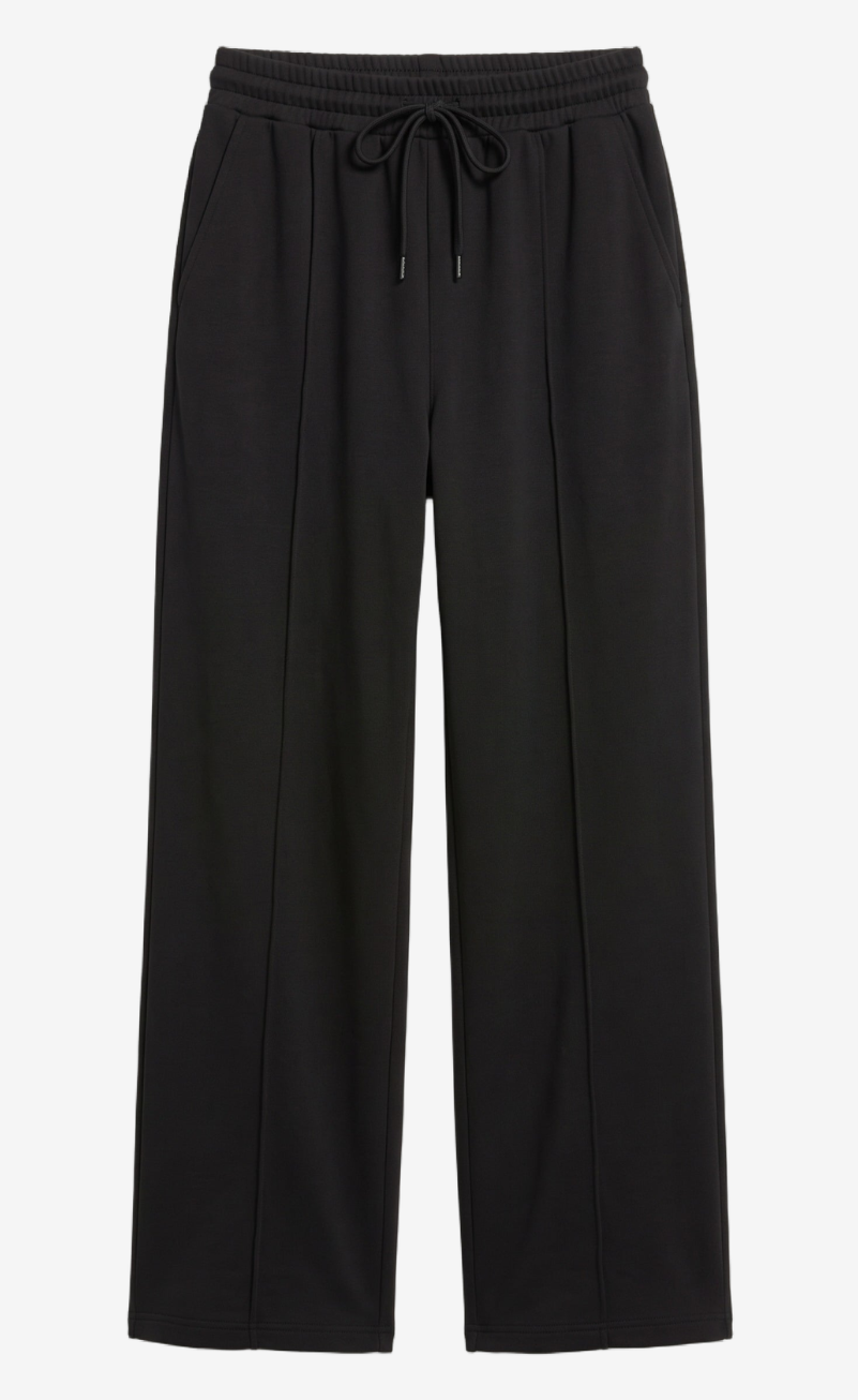 Wide Leg High-Waist Sweatpant