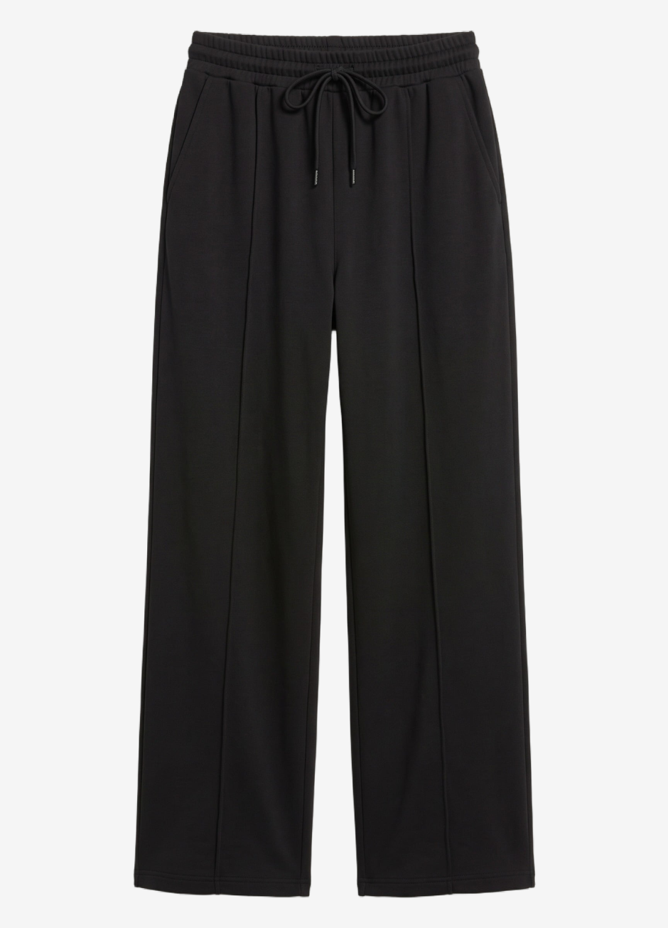 Wide Leg High-Waist Sweatpant