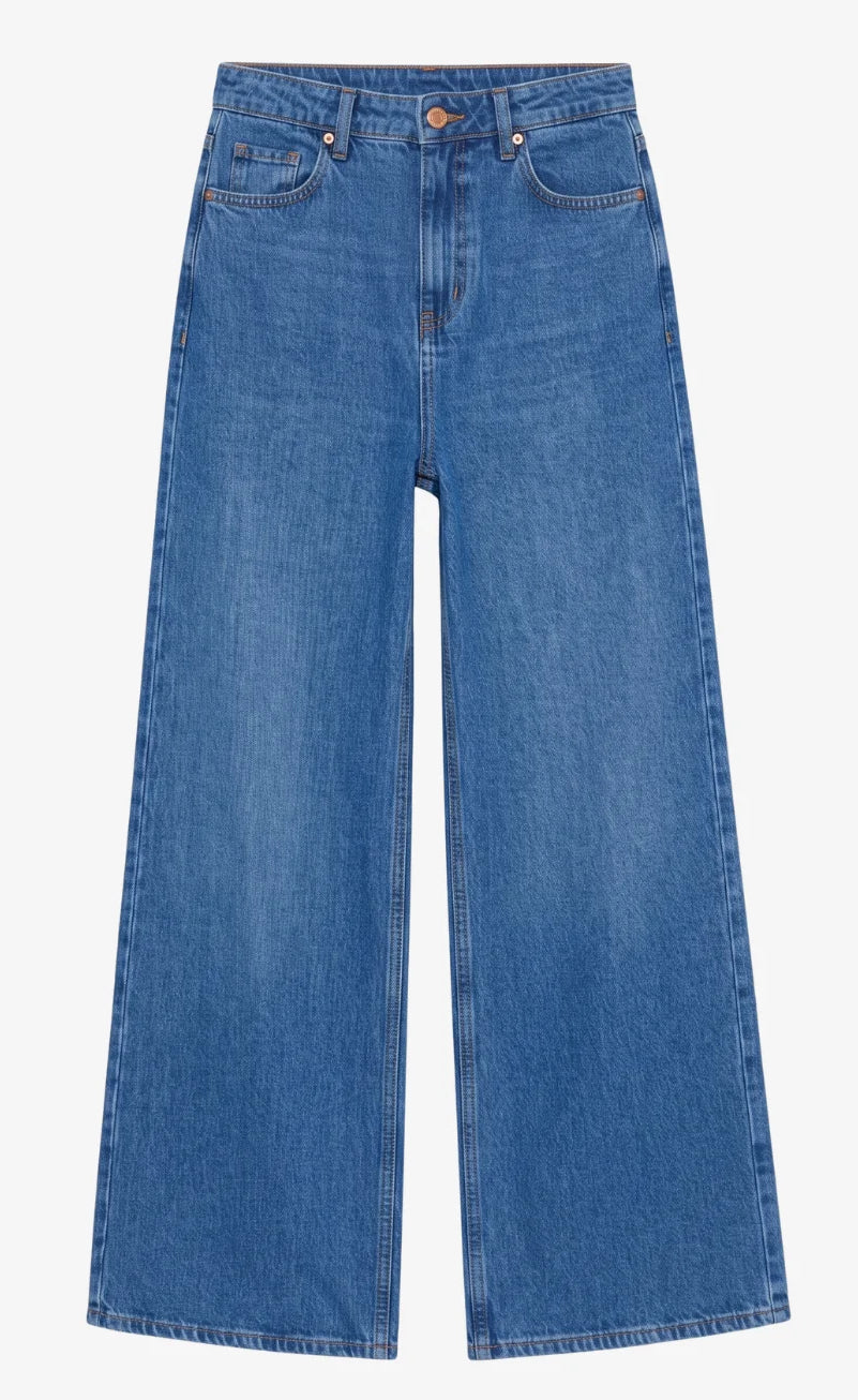 High Waisted Wide Leg Jeans