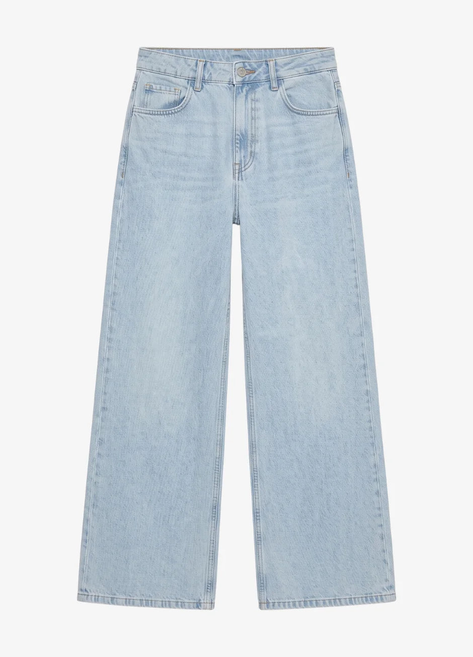 Zara Wide-Leg Jeans - Light Blue