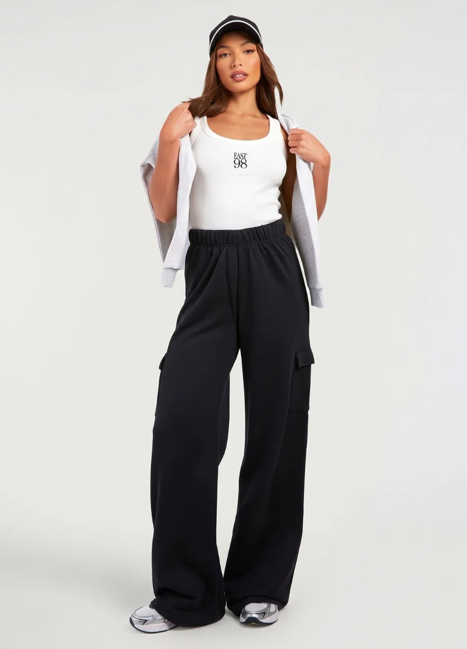 WIDE LEG CARGO TROUSER