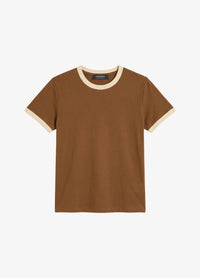CONTRAST SLIM FIT TRIM TEE