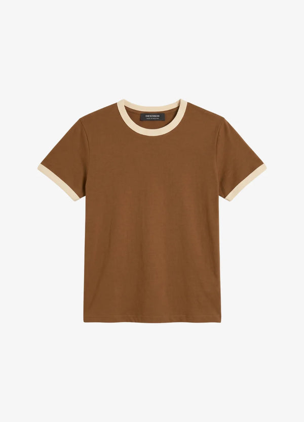 CONTRAST SLIM FIT TRIM TEE