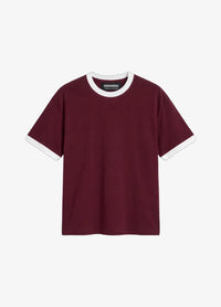 CONTRAST SLIM FIT TRIM TEE