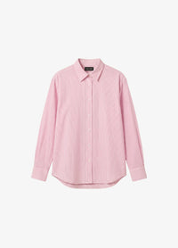 D600 Oversized Essentials Stripe Shirt