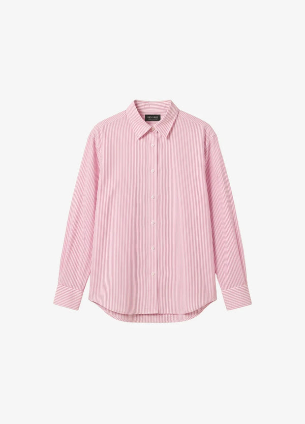 D600 Oversized Essentials Stripe Shirt