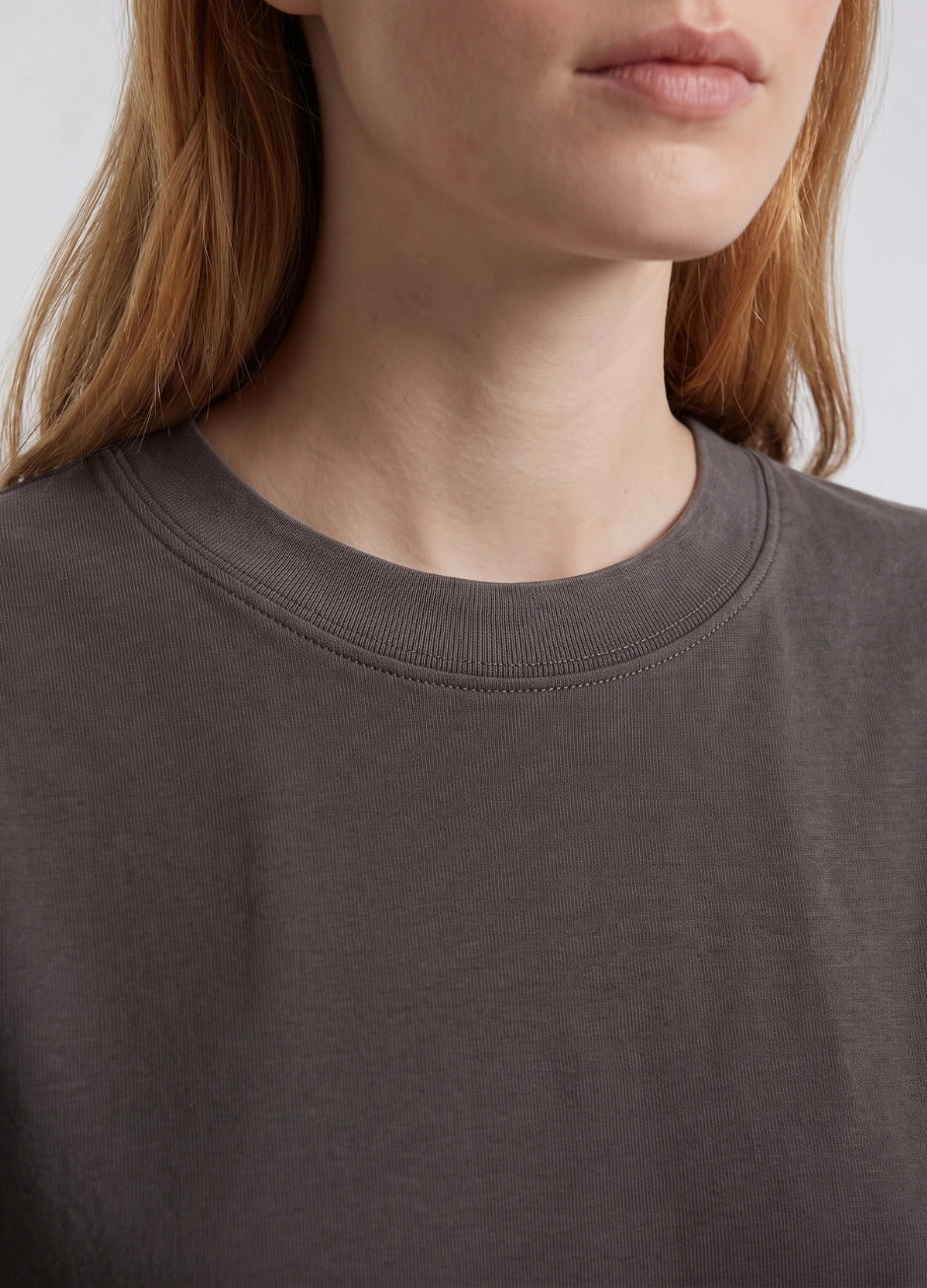Basic Oversized Tee - Brown