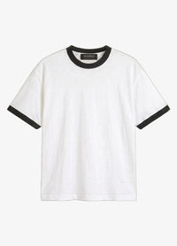 CONTRAST SLIM FIT TRIM TEE