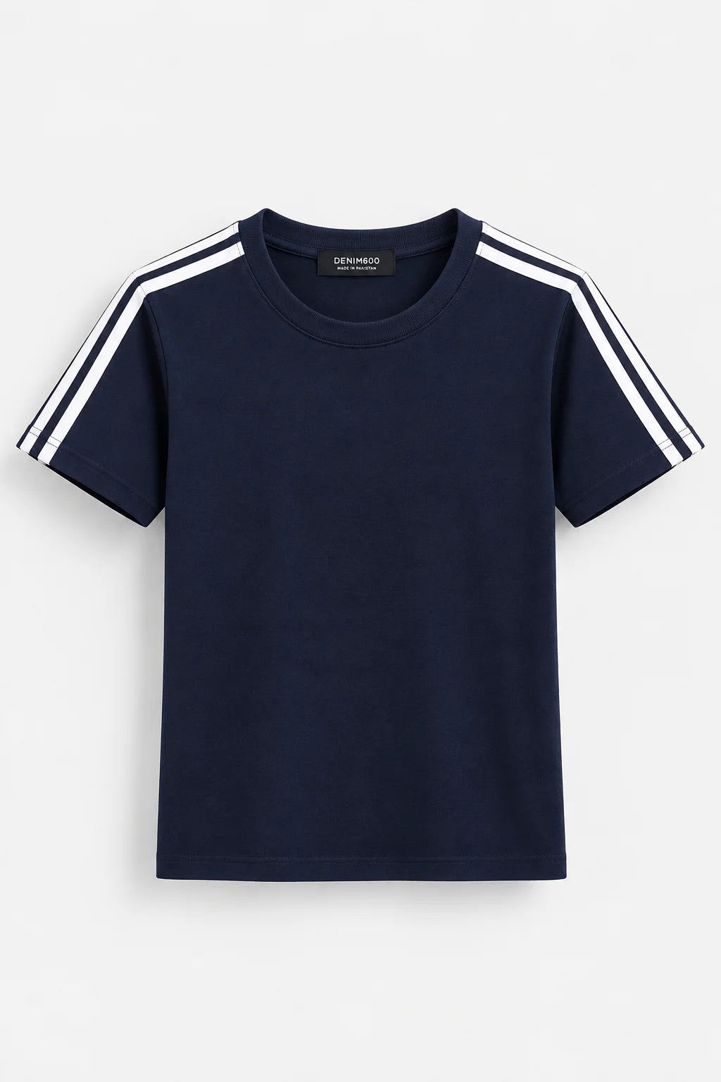 Essential Stripe Tee | Blue