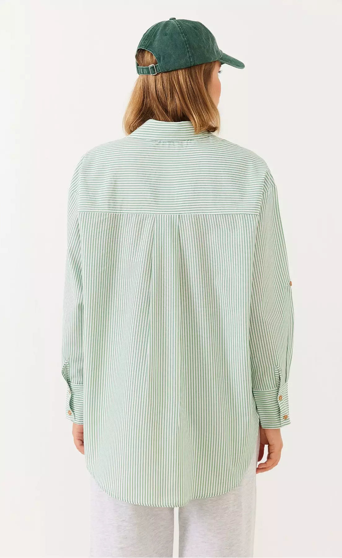 D600 Oversized Stripe Shirt