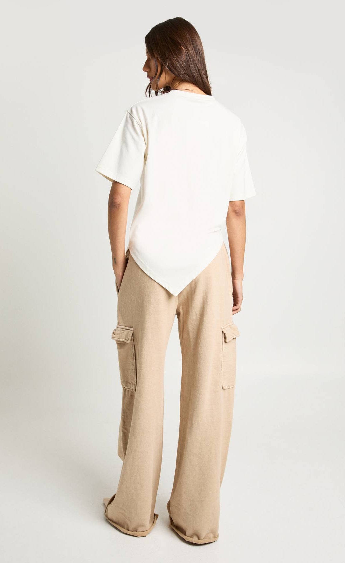 D600 Baggy Wide Leg Cargo Trouser