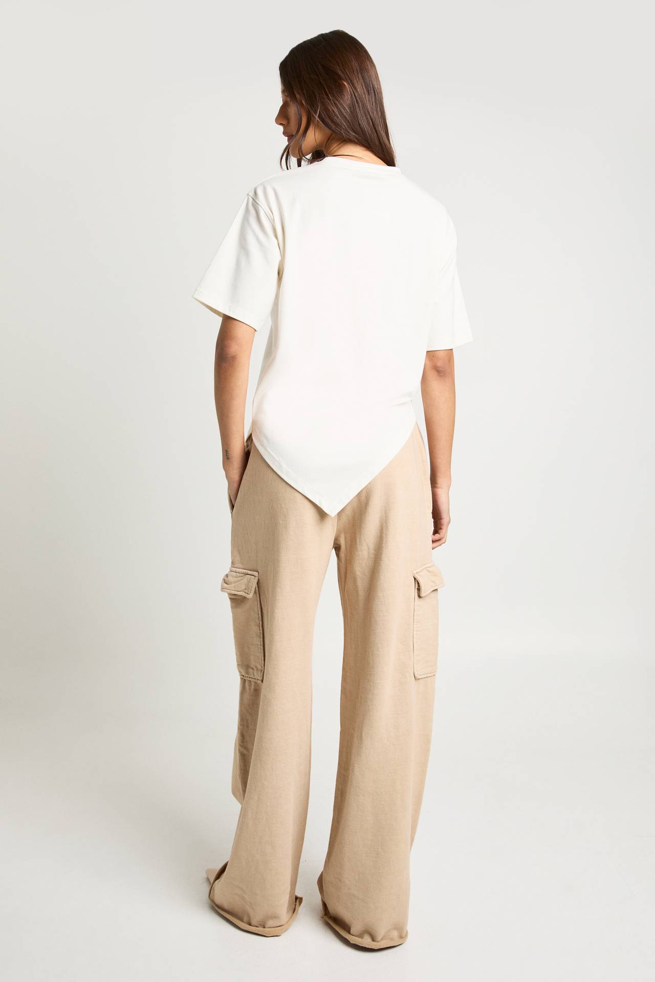 D600 Baggy Wide Leg Cargo Trouser