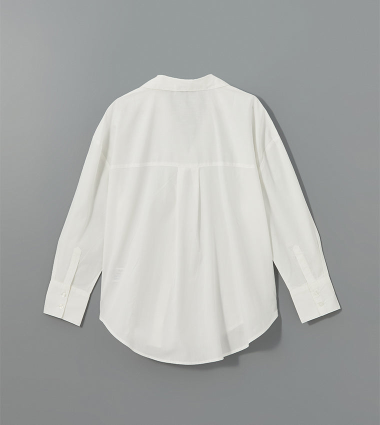 D600 Oversized Essentials Shirt – White
