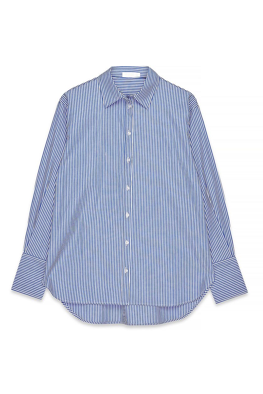D600 Oversized Stripe Shirt