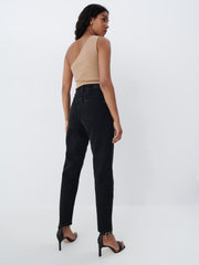 ZARA HIGH WAISTED MOM JEANS